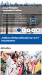 Mobile Screenshot of fernuniversitaet-hagen.de